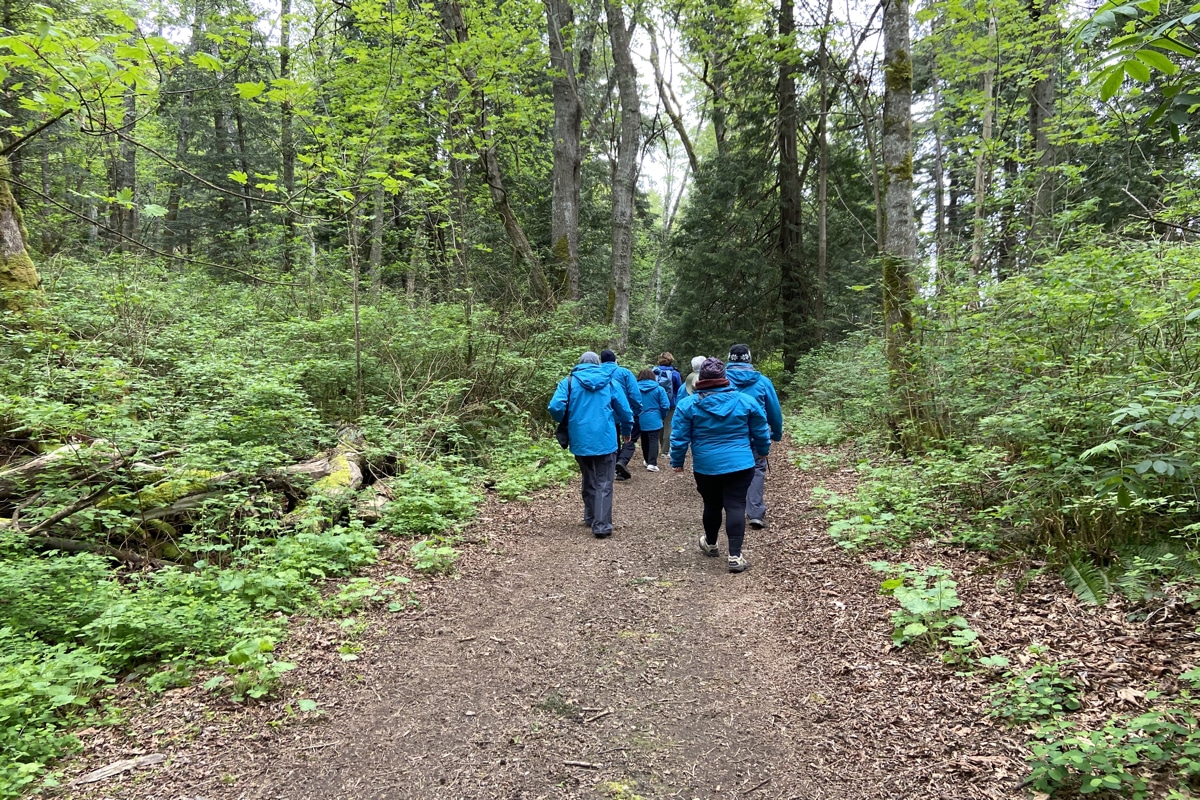 Hiking in Sucia.