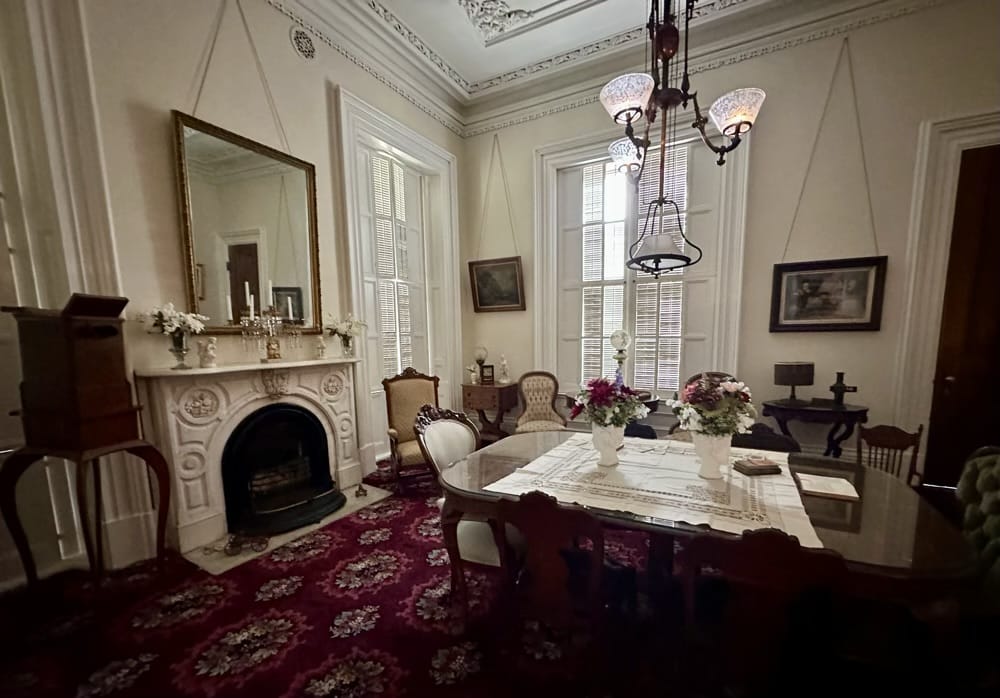 Dining room of Lincoln-Tallman House in Janesville.