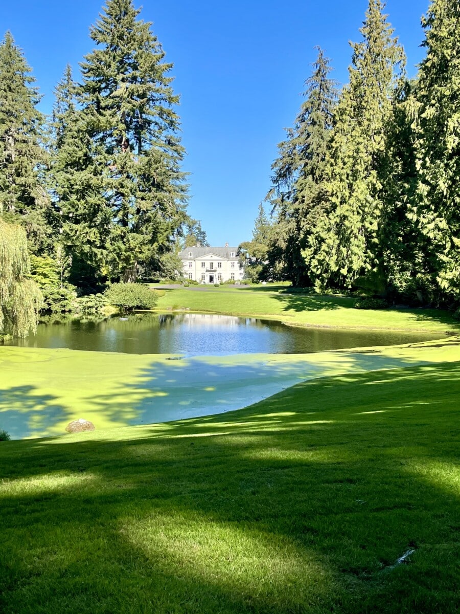 the residence at Bloedel Reserve.
