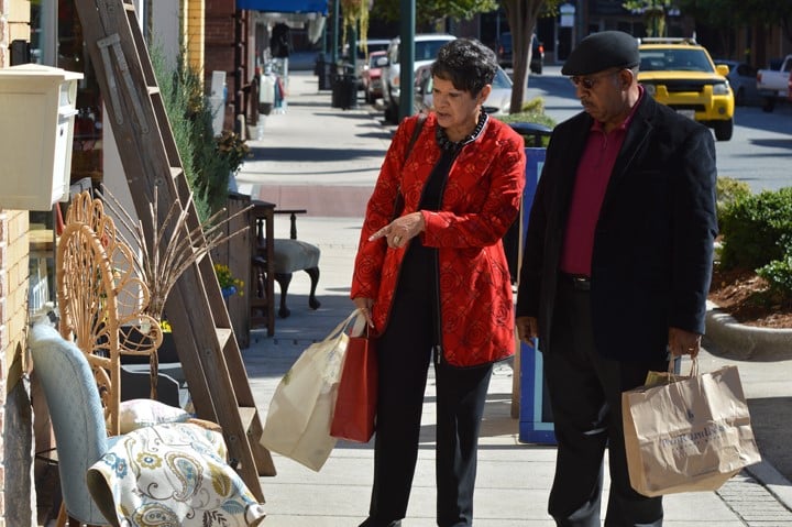 Discover Asheboro in Randolph County: The Heart of North Carolina Shopping in Downtown Asheboro. Photo courtesy of Heart of North Carolina