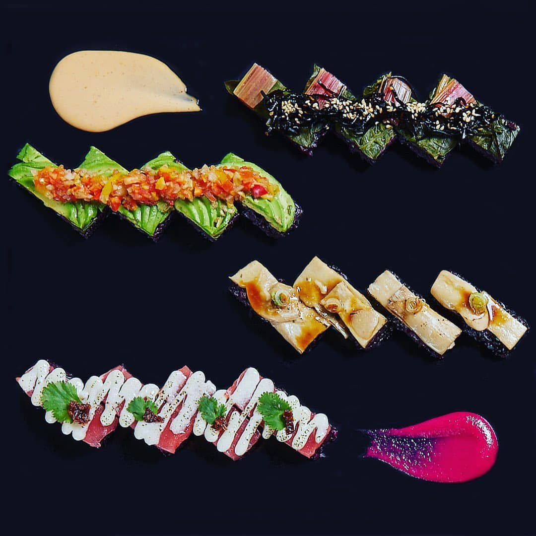 Pressed sushi at COFU