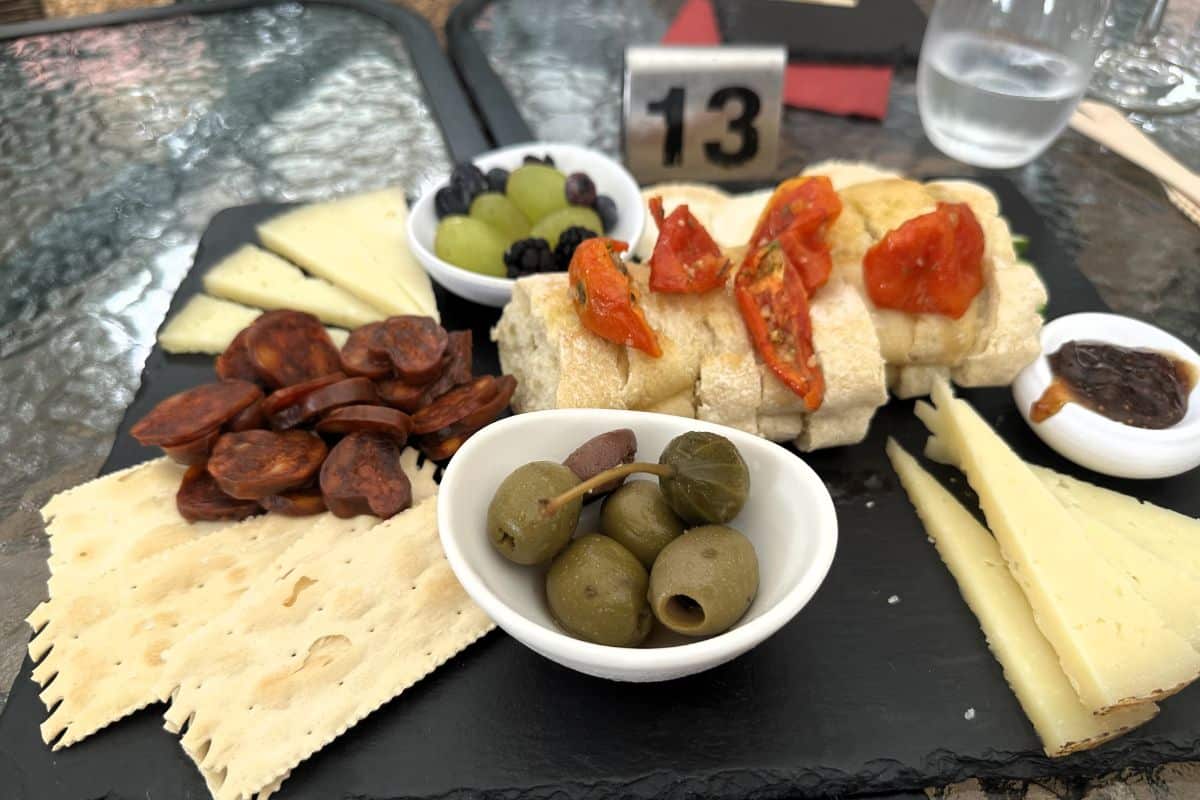 A wonderful charcuterie board. Photo furnished by The Tasting Tours