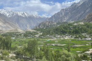 Cultural and hiking tour to Pakistan - the view of Ghulkin