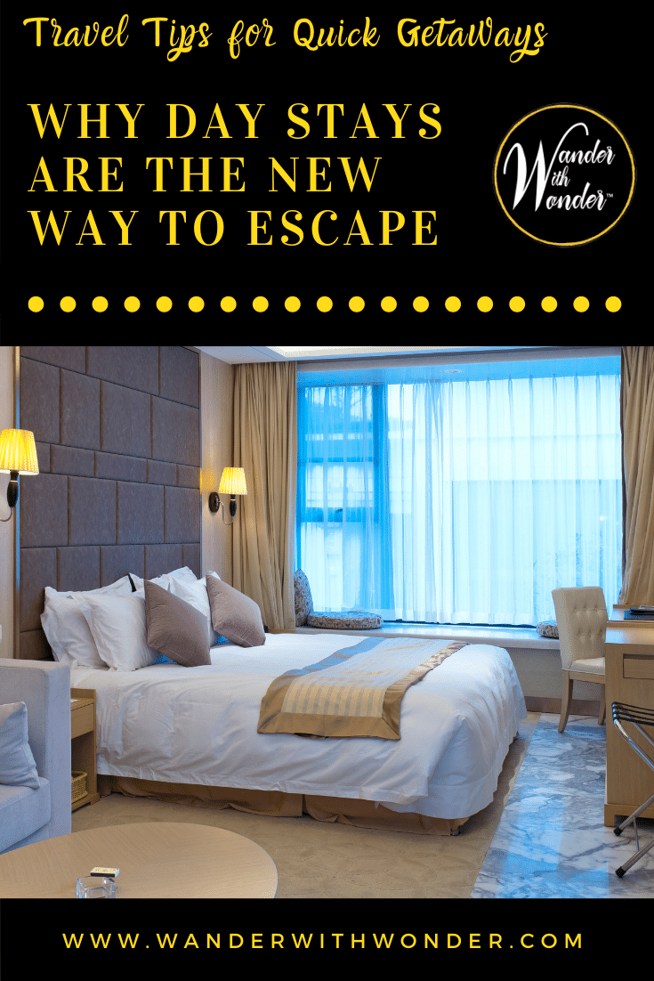 Looking for a quick day away? Time to relax and rejuvenate? Look for day stays at a hotel close to you. Read on to discover this new trend. | Day Stays at Local Hotels | Get away for a day | How to relax