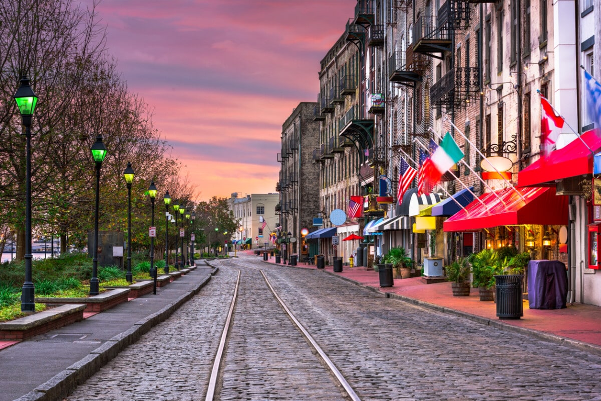 River Street, Savannah Georgia