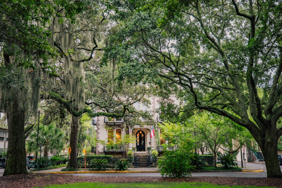 Savannah Georgia historic district