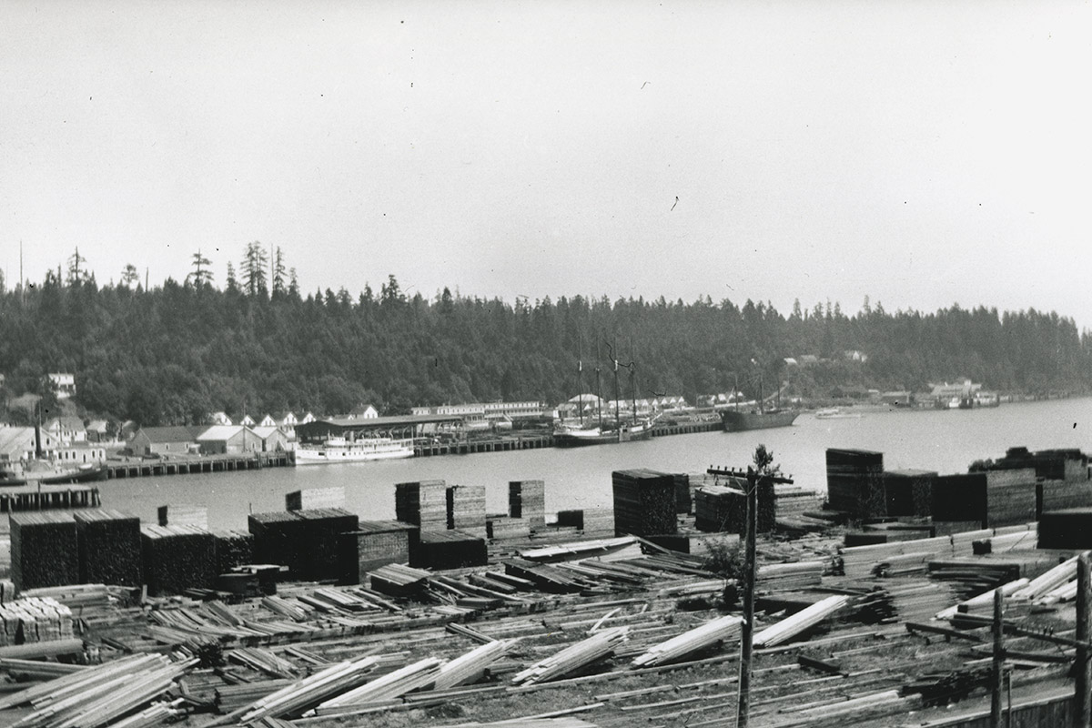 Port Blakely Mill and lumberyard