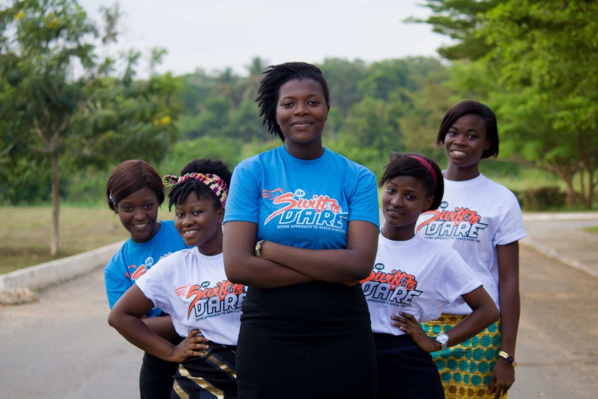 Girls in Ghana