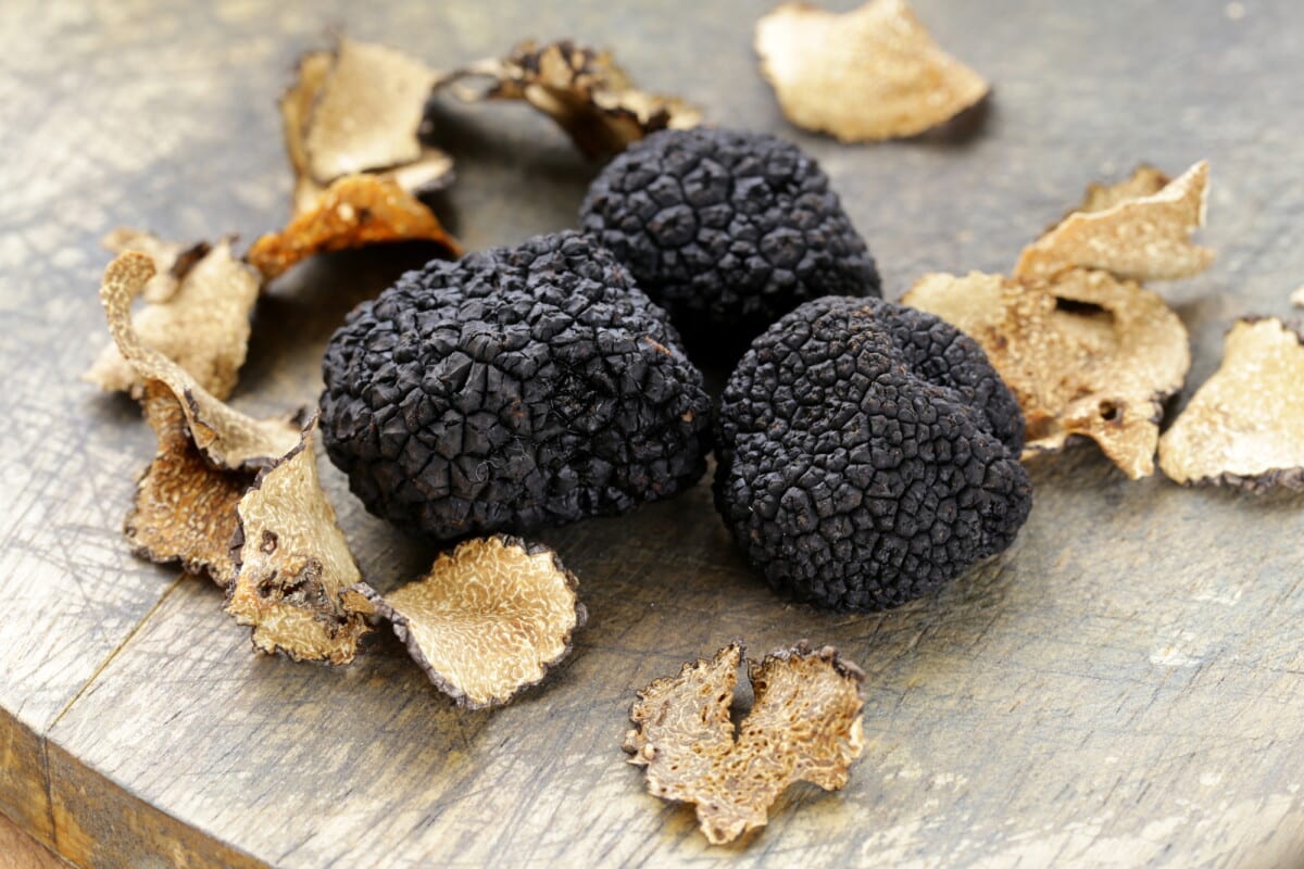 Black truffles