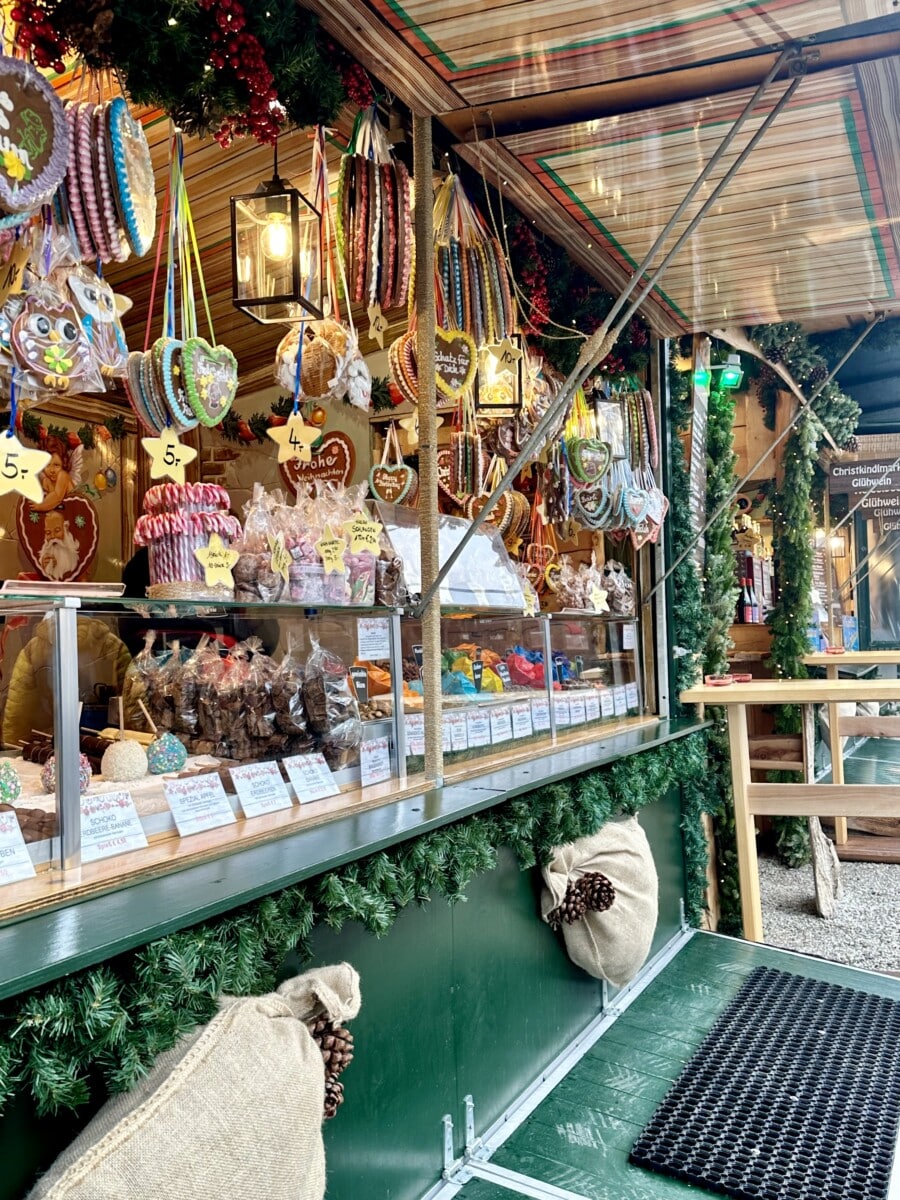 Sweet treats in the Passau Christkindlmarkt