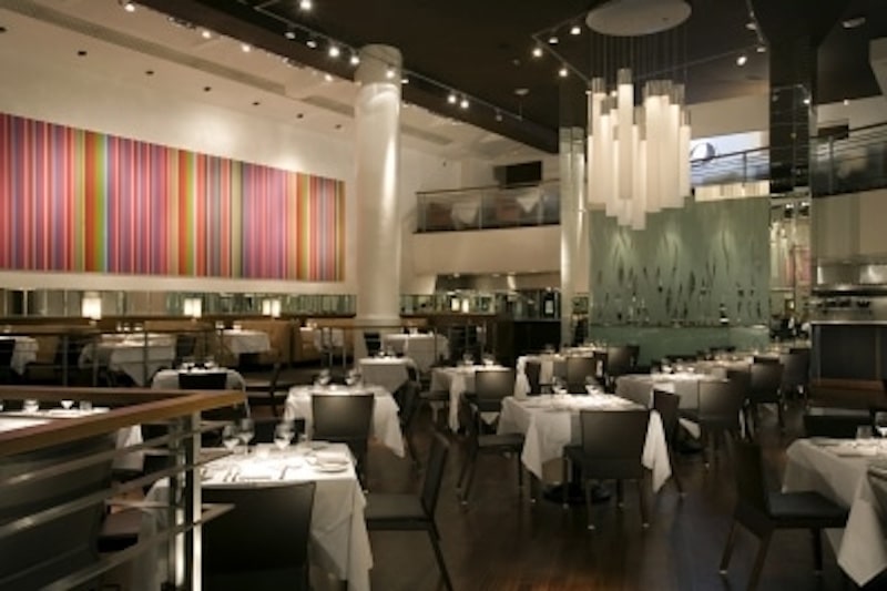 Spago Las Vegas dining room at the time of my visit. Photo courtesy Spago