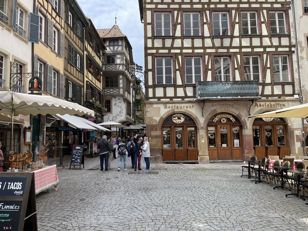 River Cruise with Scenic Opal Strasbourg cafés