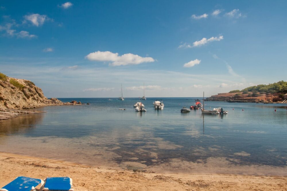 7 of the Best Secret Ibiza Beaches 4 Beach of Pou des Lleó, Ibiza, Spain
