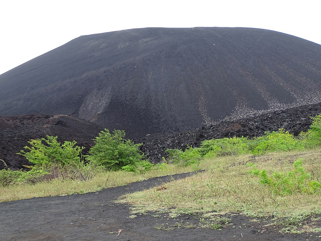 Cerro Negro volcano in Nicaragua.