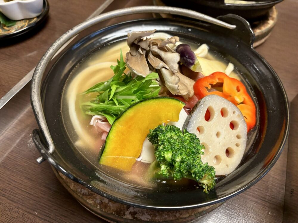 It's great fun cooking your own noodles at Fukuwauchi. Photo by Kurt Jacobson