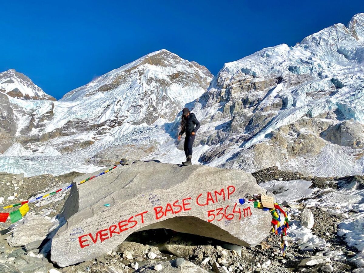 Everest Base Camp in Nepal