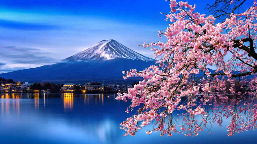 Discover the Best Places to Visit in Japan Today 6 Fuji mountain and cherry blossoms in spring, Japan.