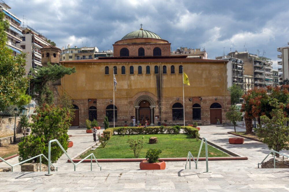 Ultimate Guide to 2 Days in Thessaloniki, Greece 5 Antique Byzantine Orthodox Hagia Sophia Cathedral in the center of city of Thessaloniki, Central Macedonia, Greece