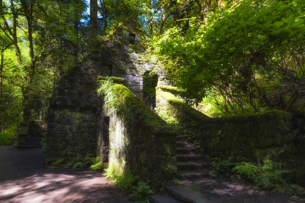 Unveiling Portland, Oregon: A Treasure Trove of Diverse Attractions 1 Abandoned Stone Restroom in Forest Park Portland Oregon