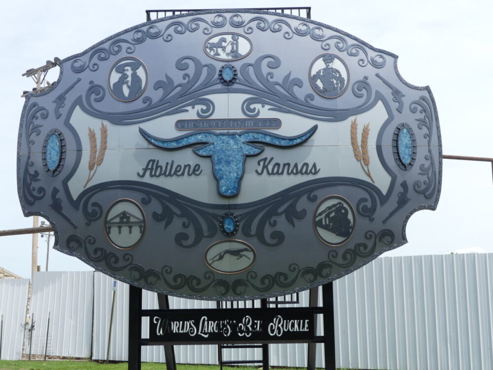 Discover the Magic of a Fun and Quirky Kansas Road Trip 32 World's largest belt buckle