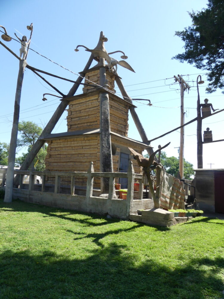 Discover the Magic of a Fun and Quirky Kansas Road Trip 19 Mausoleum at Garden of Eden