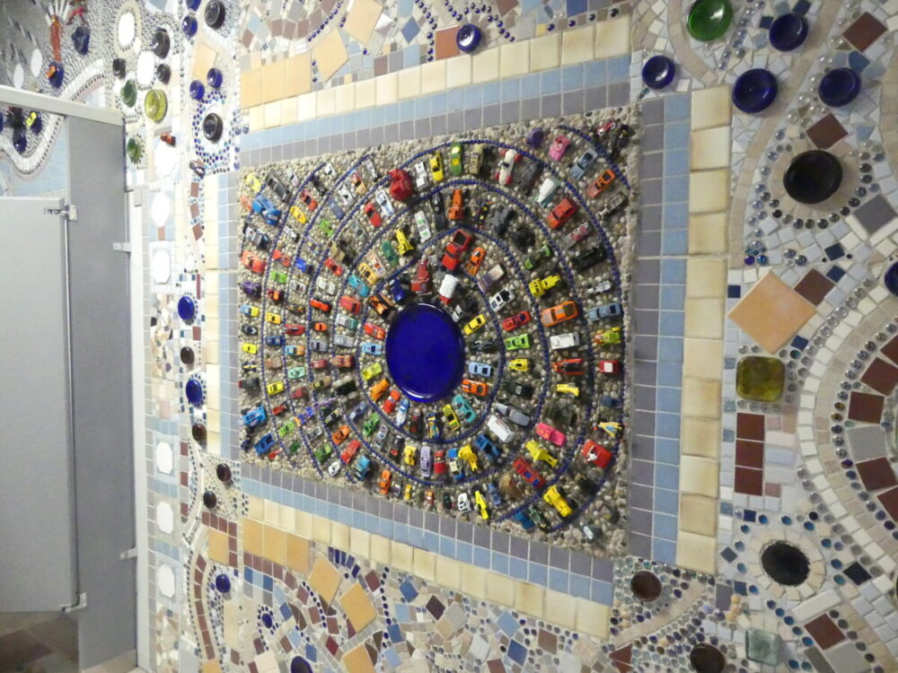 Discover the Magic of a Fun and Quirky Kansas Road Trip 18 Miniature cars form mosaic