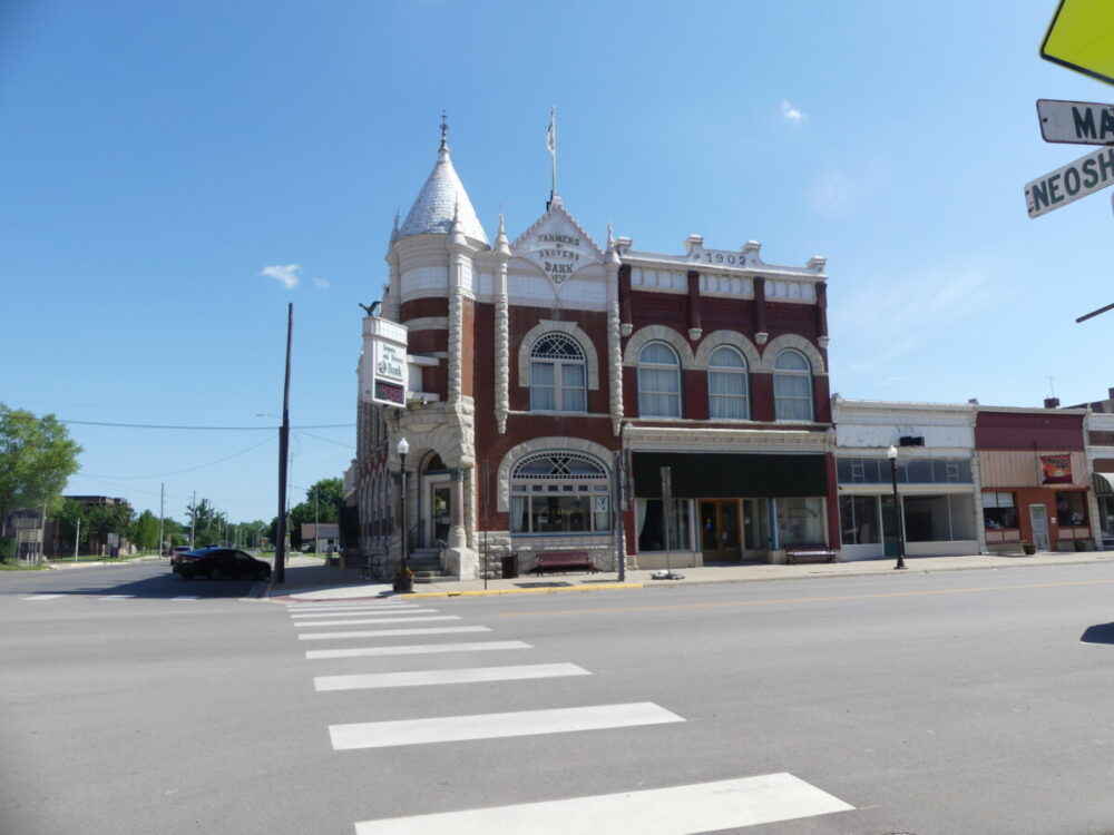 Discover the Magic of a Fun and Quirky Kansas Road Trip 33 Historic bank building