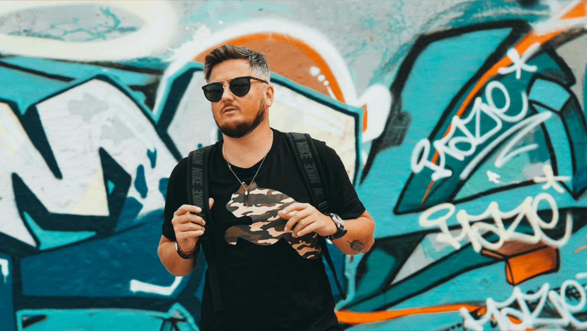 man with glasses