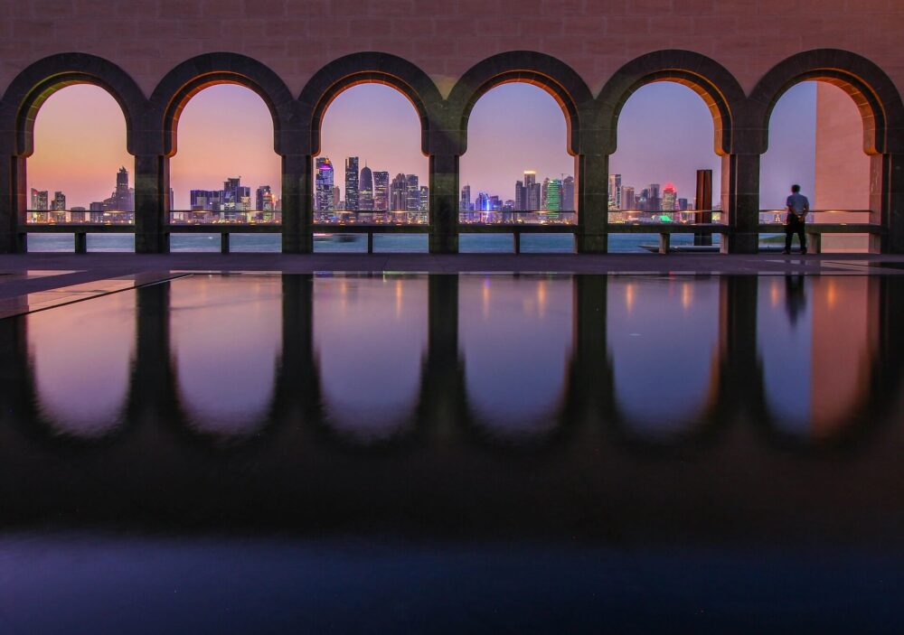 Skyline of Doha, Qatar