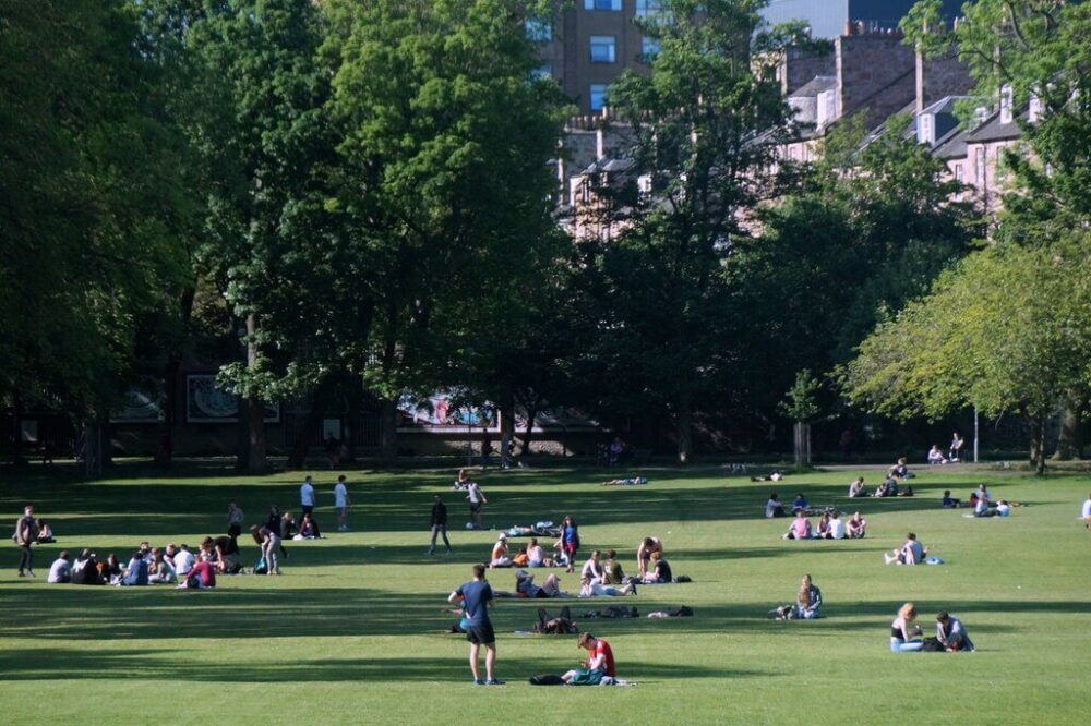 Poilsis „The Meadows“ yra puikus būdas mėgautis Edinburgu su nedideliu biudžetu.