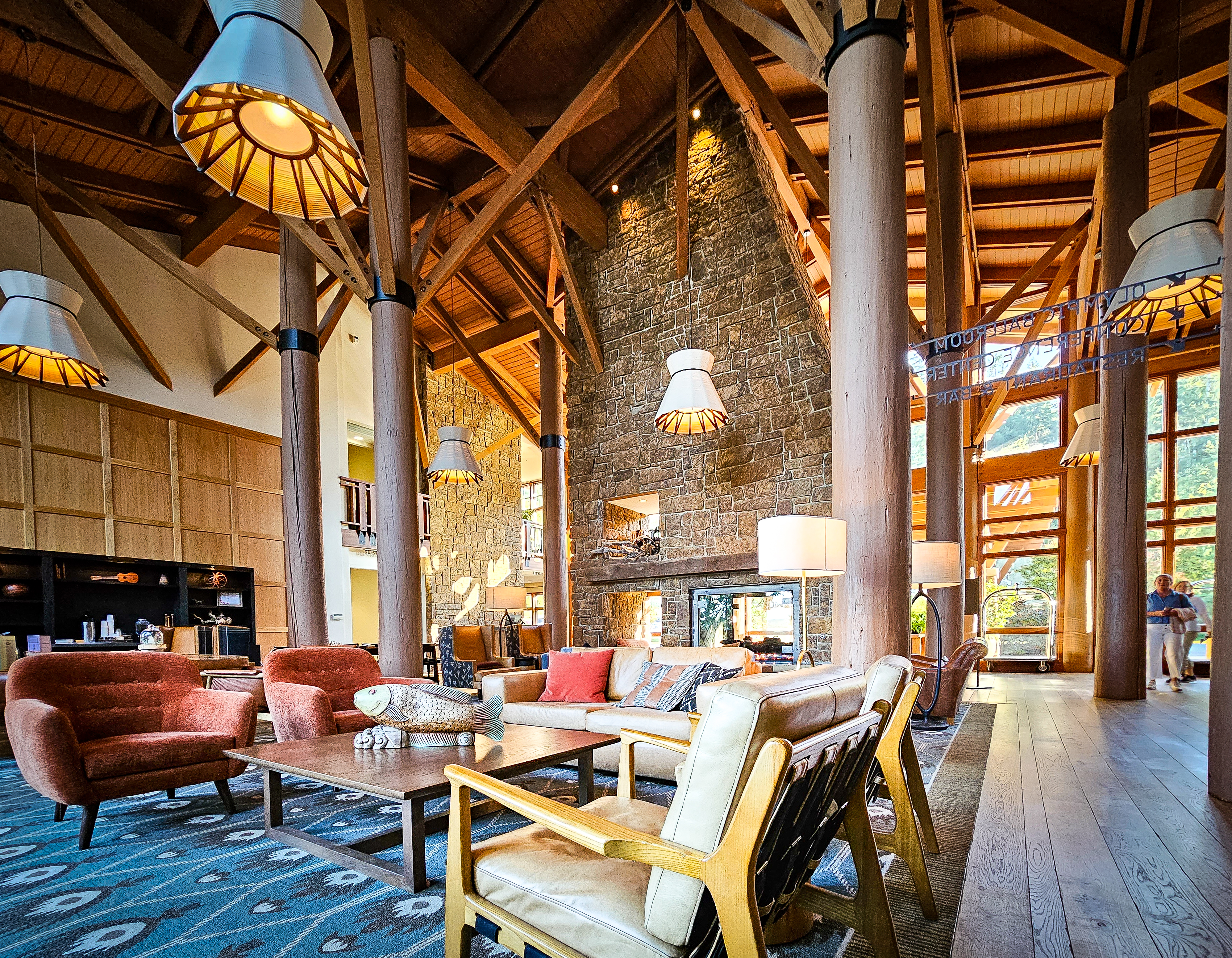 Alderbrook Resort embraces the Pacific Northwest. The hotel enhances your stay in the area.