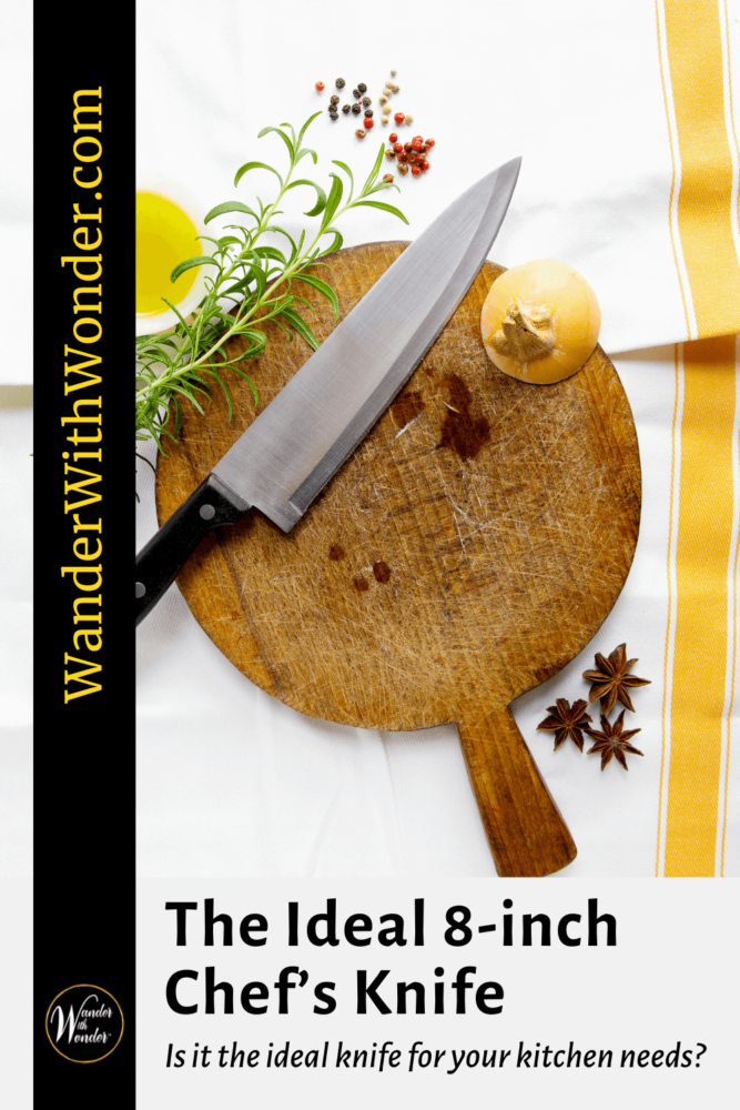 Read our Wander With Wonder article to discover if the 8-inch chef's knife suits your culinary style. Explore its pros and cons and why it's a favorite among cooks.