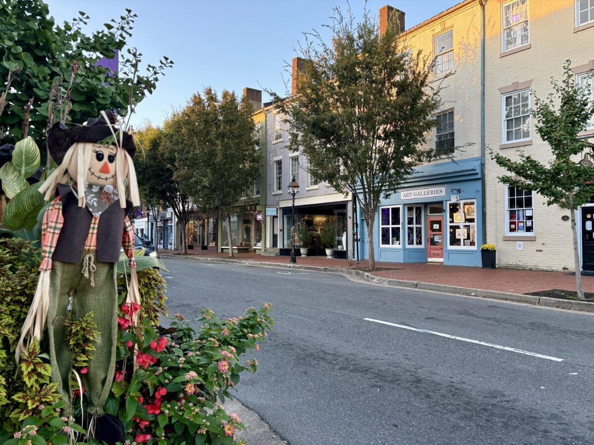 Downtown Fredericksburg in Autumn