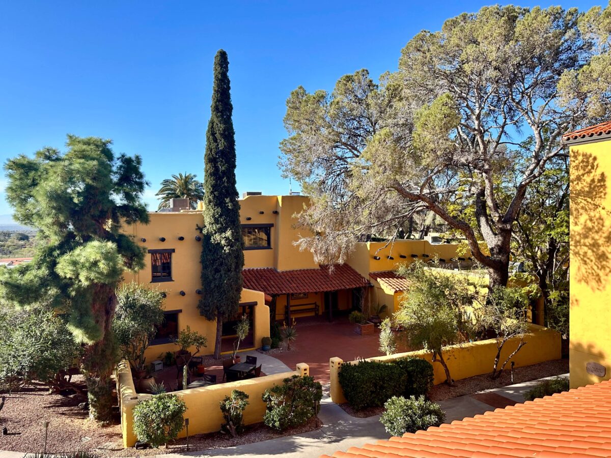 The main building at Westward Look Resort was the original family hacienda. Photo by Susan Lanier-Graham