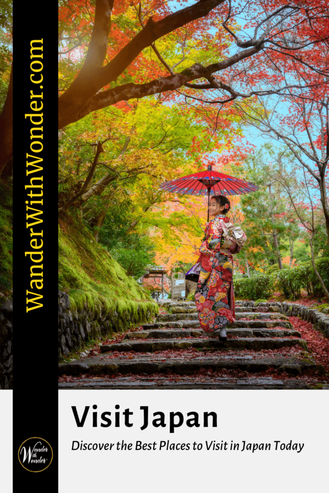 Read our Wander With Wonder article to uncover the best places to visit Japan. The country blends tradition and modernity for a captivating travel journey. Explore the wonders now!