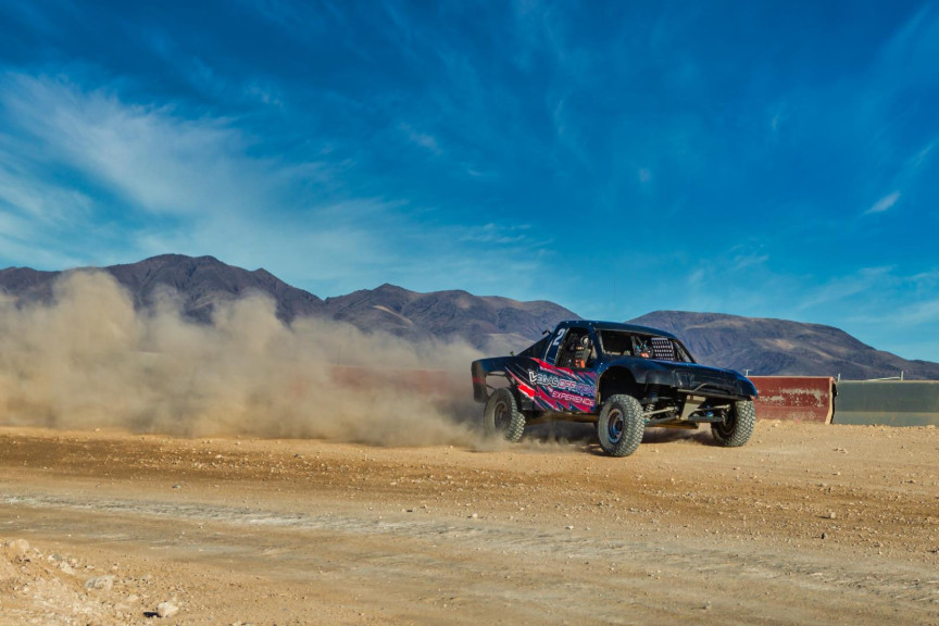 Baja truck in the desert