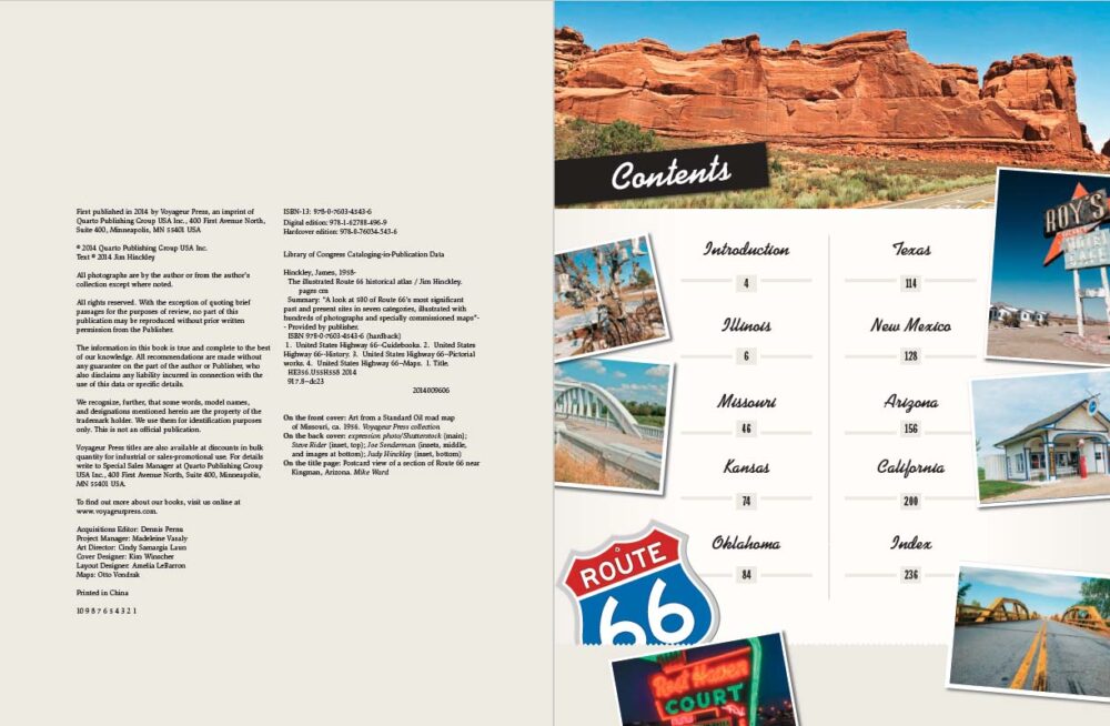 Illustrated Route 66 Historical Atlas Review: A Road Trip Guide 2 Table of contents