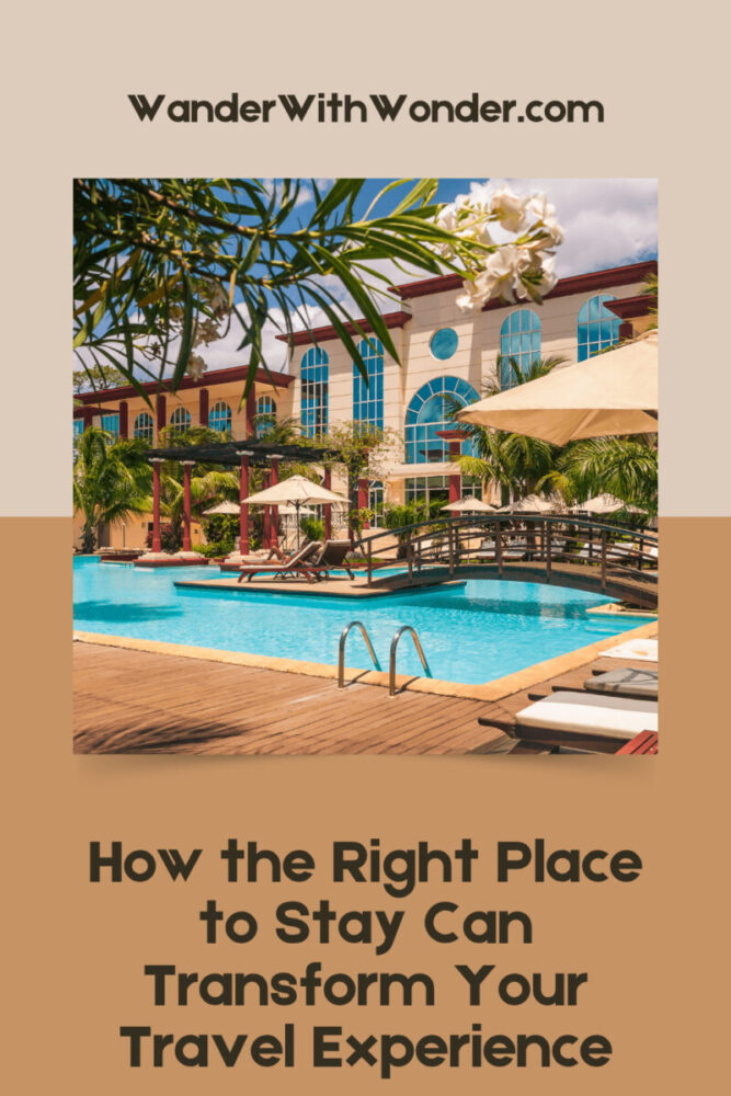 Your accommodations are more than just a place to sleep. Discover how boutique hotels, extended stays, and unique lodging can help you experience a destination like a local and create unforgettable travel memories. #TravelTips #BoutiqueHotels #TravelInspiration #WanderWithWonder
