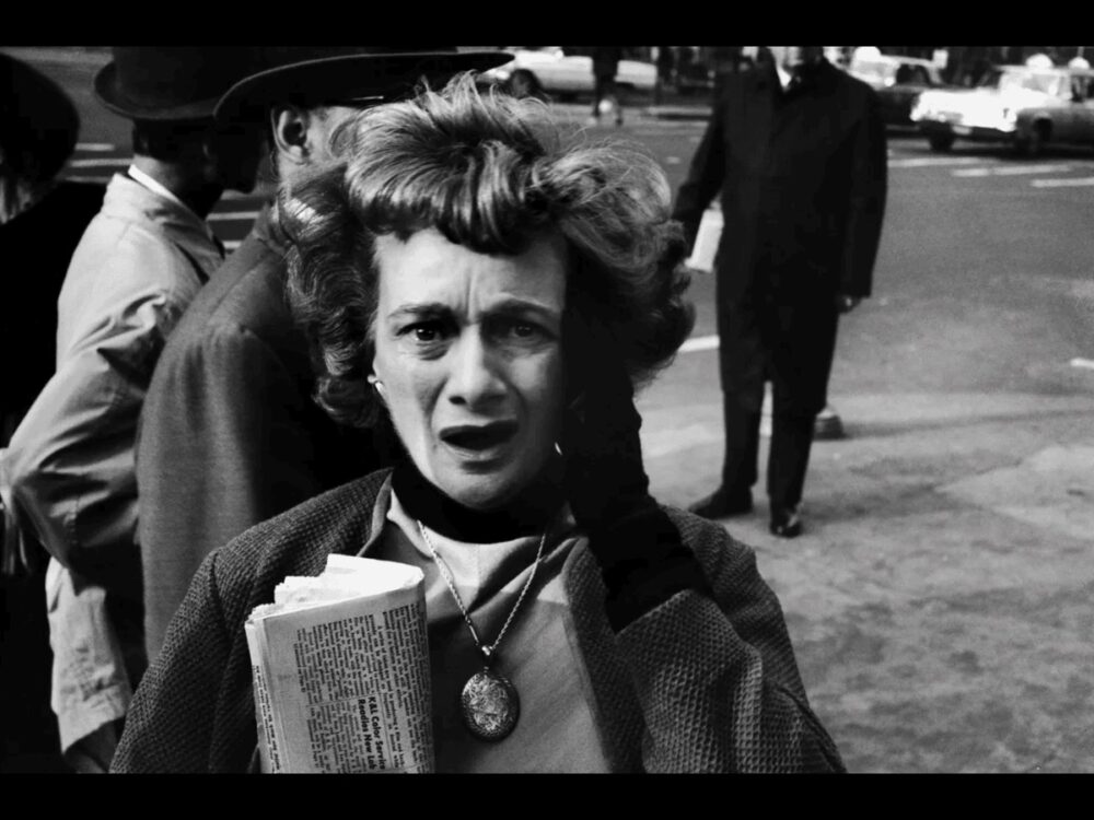 Visiting The Sixth Floor Museum at Dealey Plaza in Dallas 9 sixth floor museum - woman shocked by news of jfk assassination.