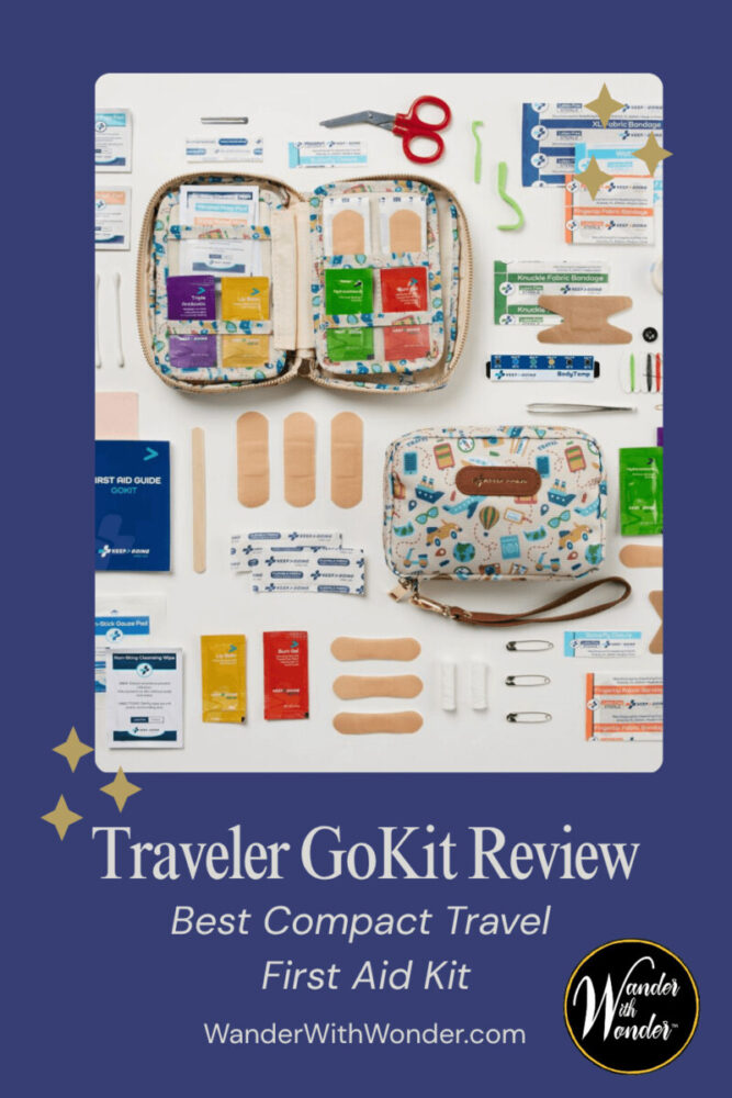 Traveler GoKit review: a compact, TSA-approved first aid kit with smart essentials for road trips, flights, and everyday travel.