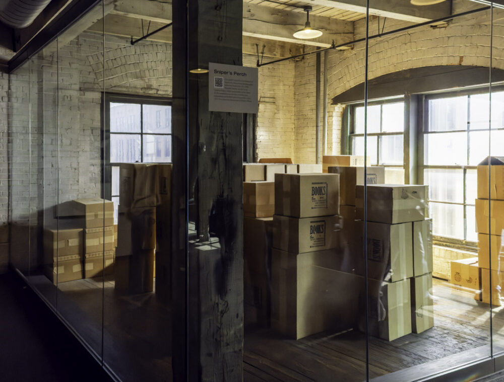 Visiting The Sixth Floor Museum at Dealey Plaza in Dallas 3 sixth floor museum - sniper's perch.