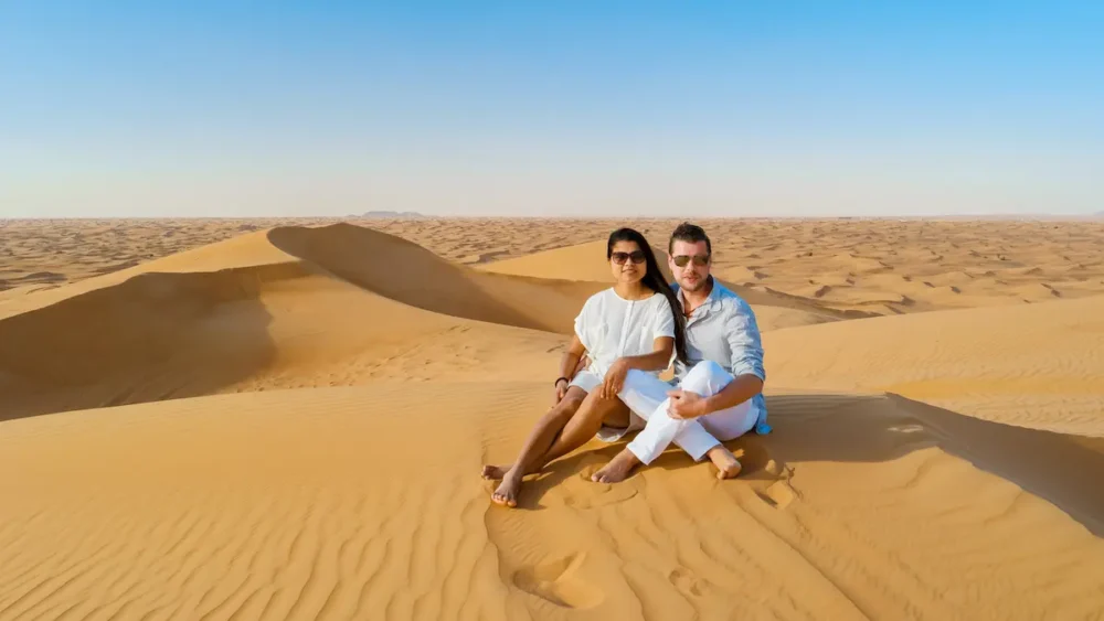 8 Helpful Resources for Planning a Saadiyat Island Trip 4 Honeymooners on the Sand Dunes of Dubai