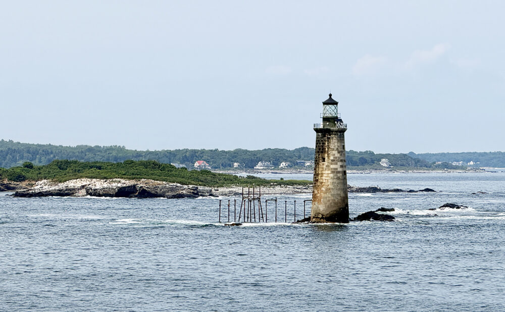 Explore Maine's Coast and Harbors Aboard American Cruise Lines 2 Ram Island Edge Lighthouse, Casco Bay, Portland, Maine
