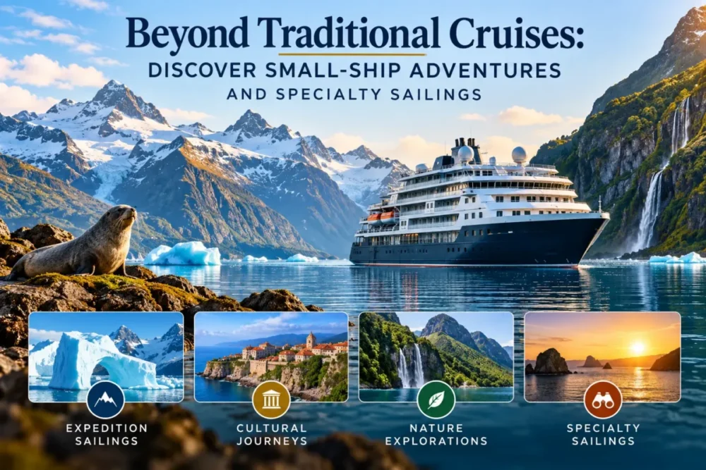 Beyond Traditional Cruises: Small-Ship Cruises and Specialty Sailings 1 Beyond Traditional Cruises