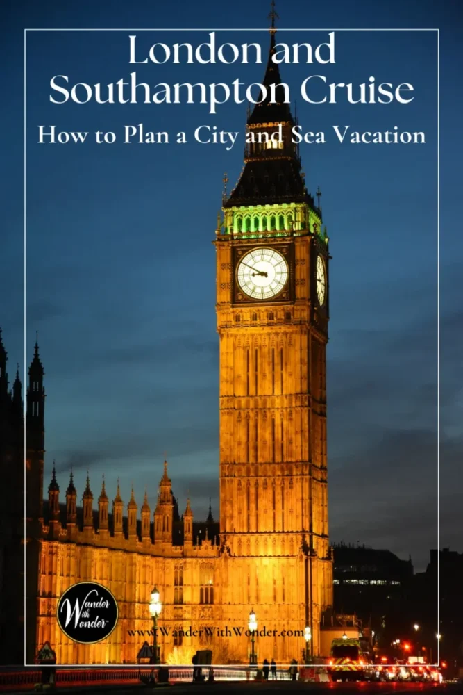 London and Southampton Cruise: How to Plan the Perfect City and Sea Escape 4 London and Southampton Cruise: How to Plan a City and Sea Vacation