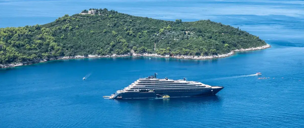 Beyond Traditional Cruises: Small-Ship Cruises and Specialty Sailings 8 small cruise ship in Bay of Dubrovnik